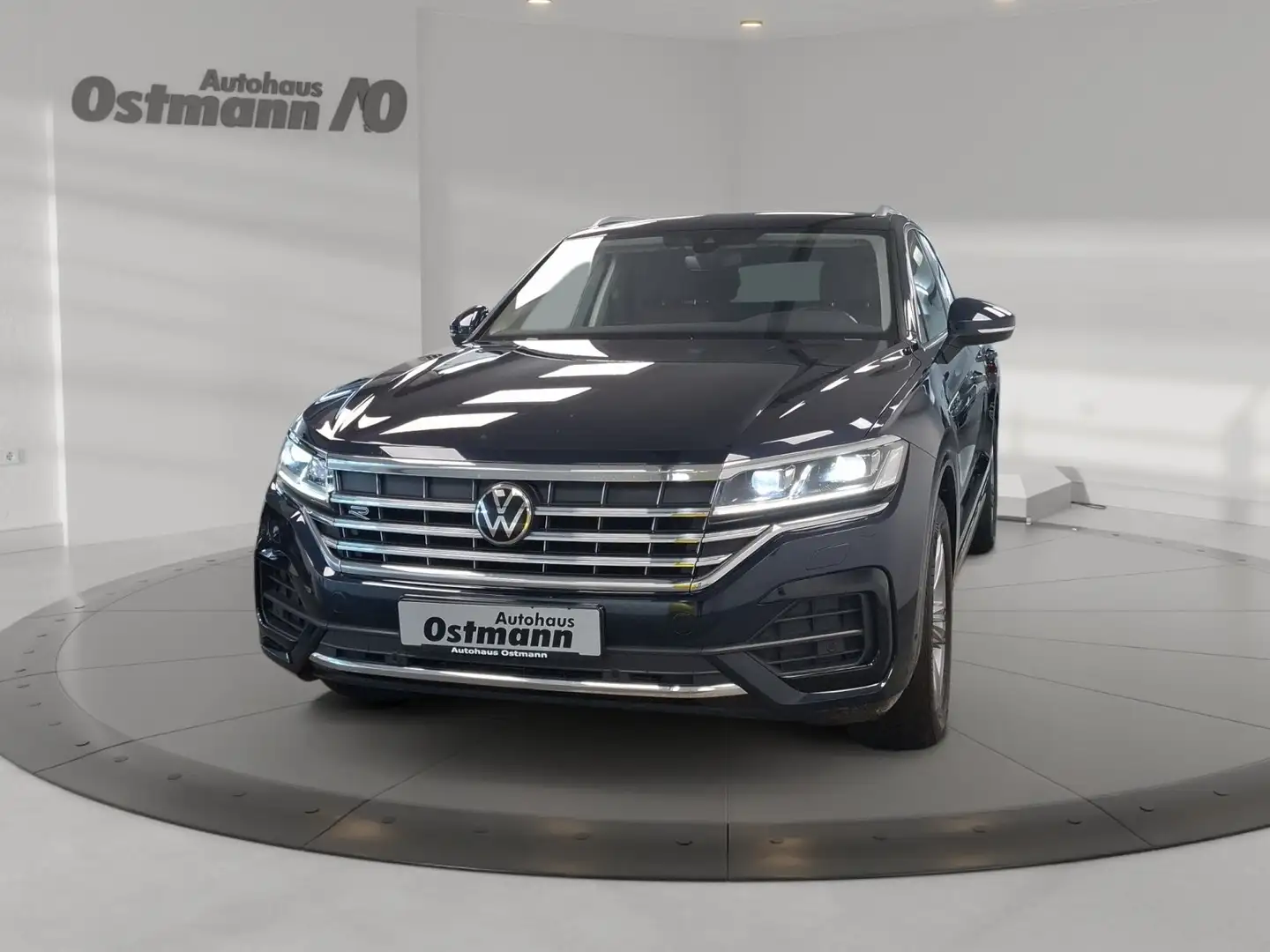 Volkswagen Touareg Elegance 4Motion 3.0 TDI R-Line AHK SHZ Blau - 1