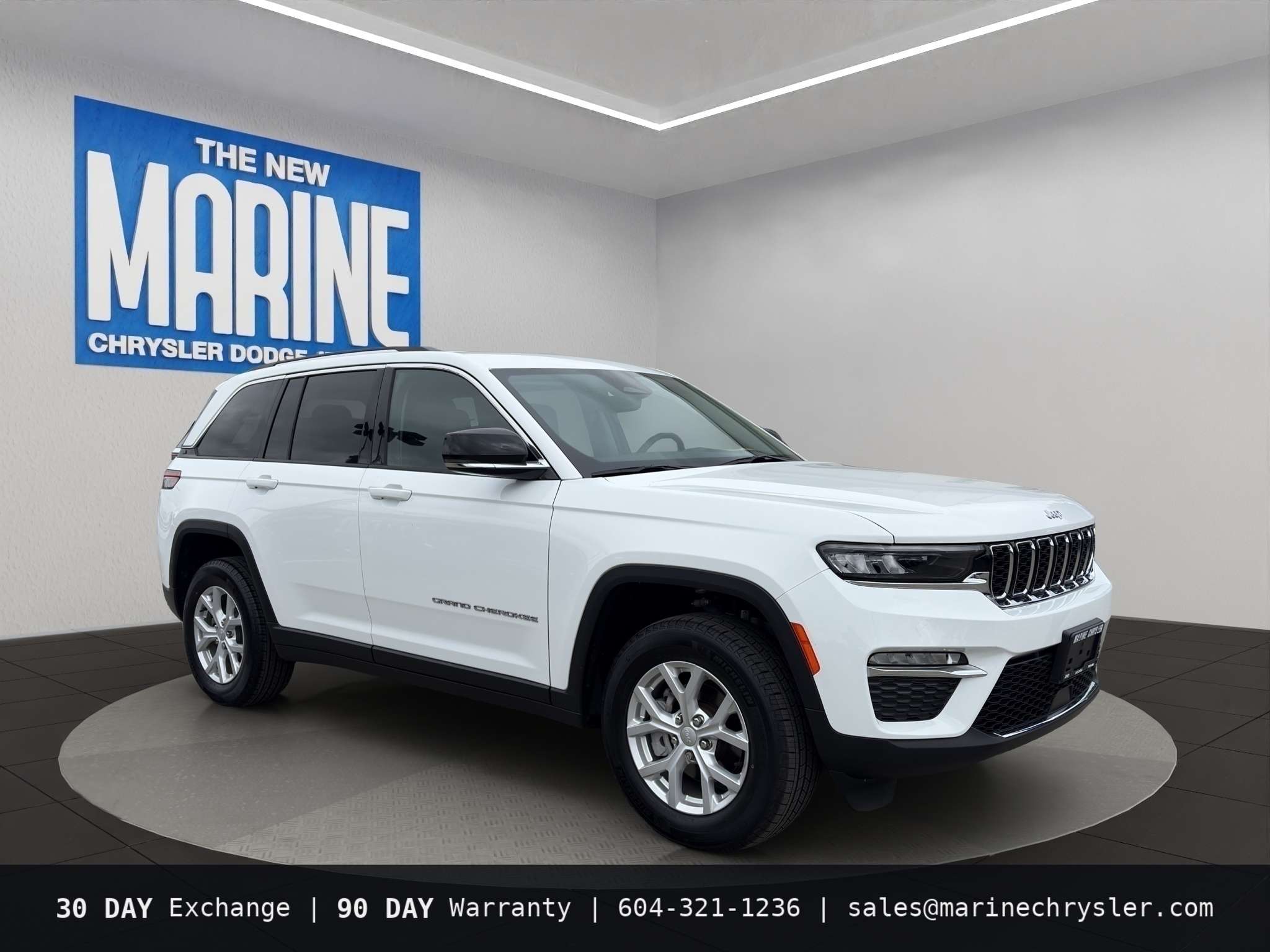 White 2023 Jeep Grand Cherokee SUV / Crossover Four-Wheel Drive Automatic