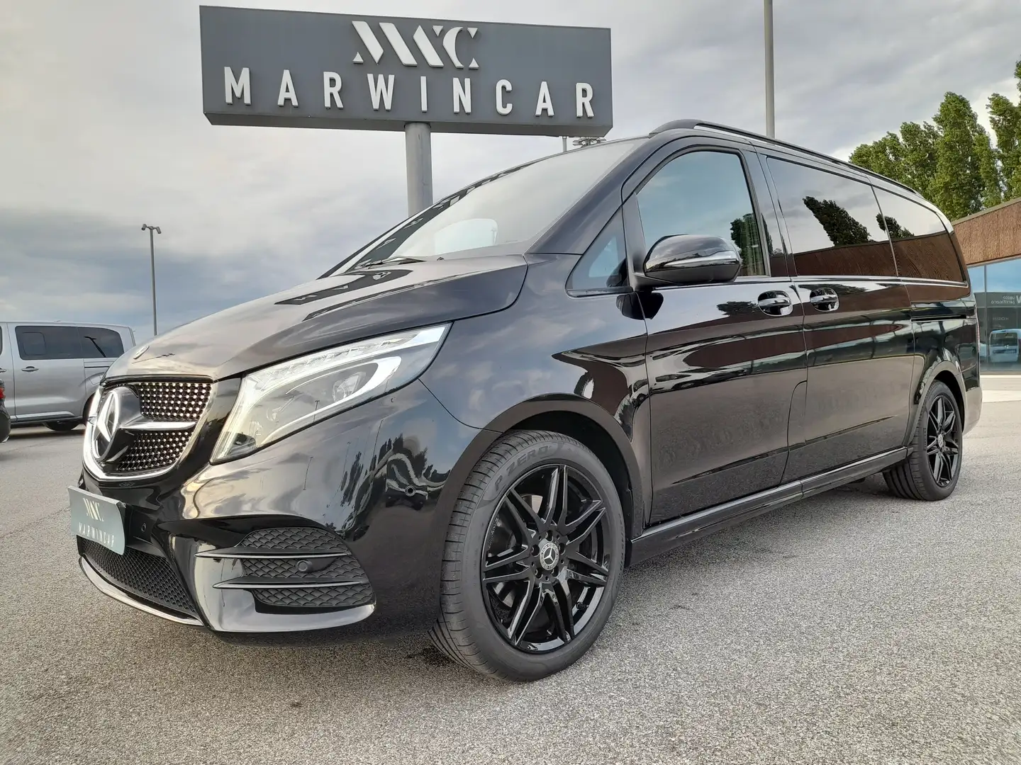 Mercedes-Benz V V Long 250 d Sport auto TAGLIANDI UFFICIALI MERCED Schwarz - 2