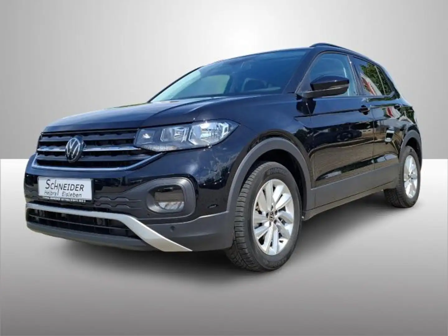 Volkswagen T-Cross 1.0 TSI DSG LIFE AZV+NAVI+CAM+DAB Klima Schwarz - 2