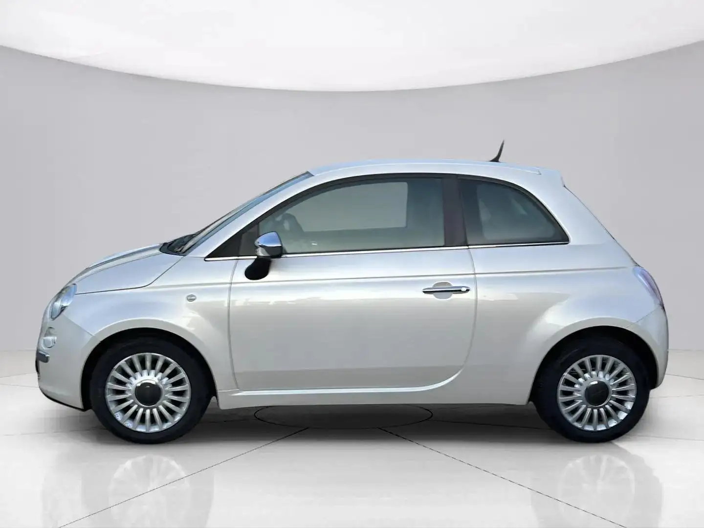 Fiat 500 Automatik*HU/AU Neu*Klima*Garantie*Allwetter* Weiß - 2