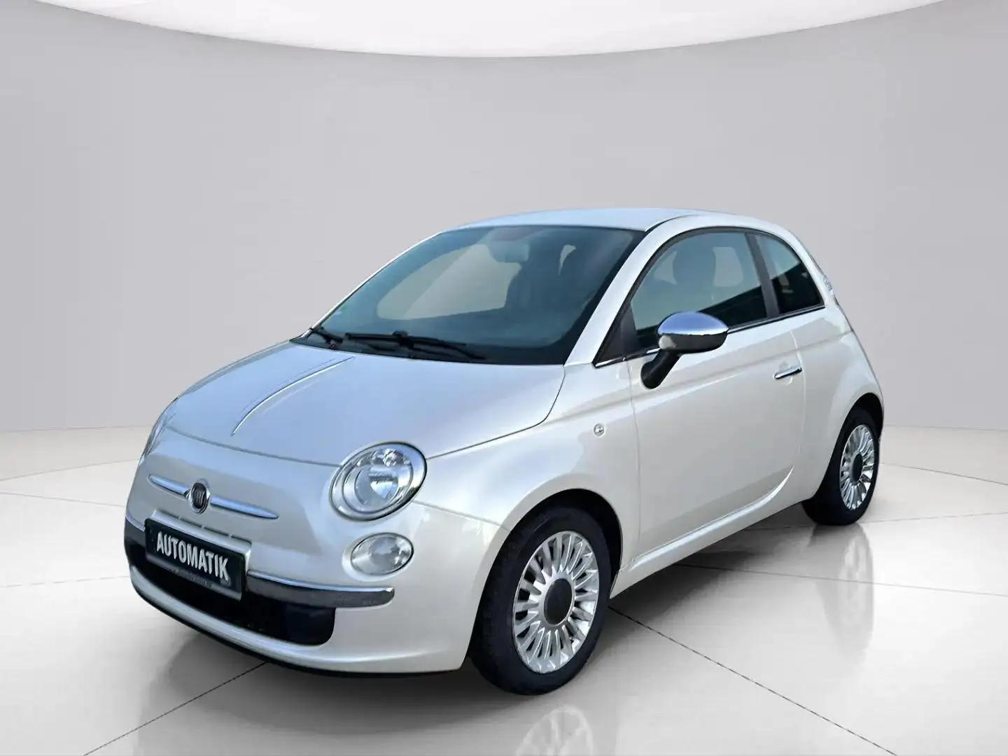 Fiat 500 Automatik*HU/AU Neu*Klima*Garantie*Allwetter* Weiß - 1