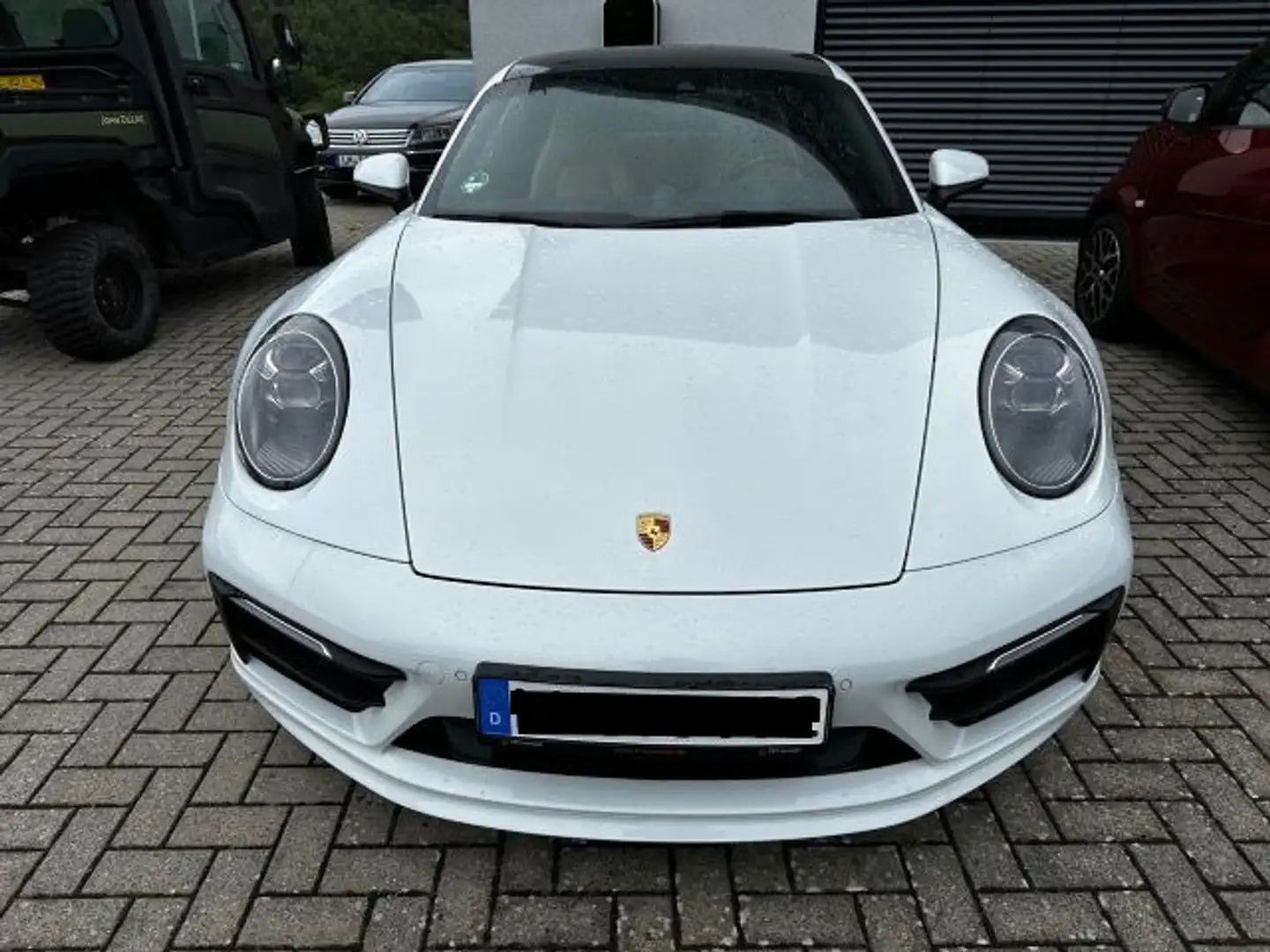 Porsche 911 Carrera 4S Vollausstattung Service NEU Білий - 2