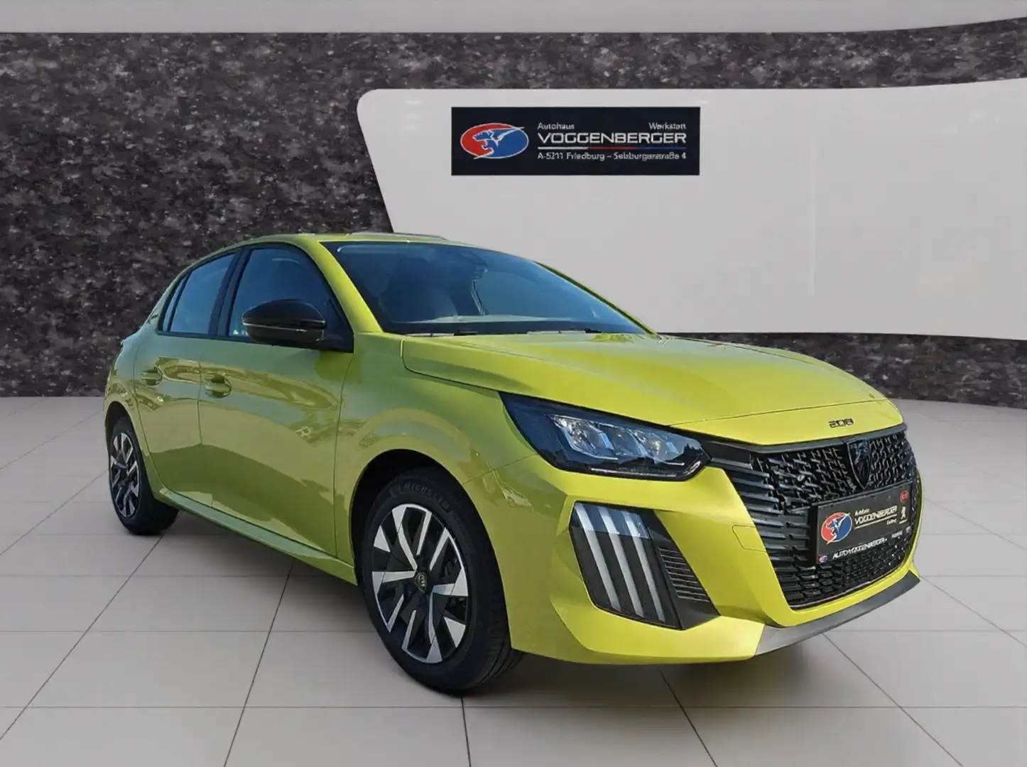 Peugeot 208 Style Schwarz - 2