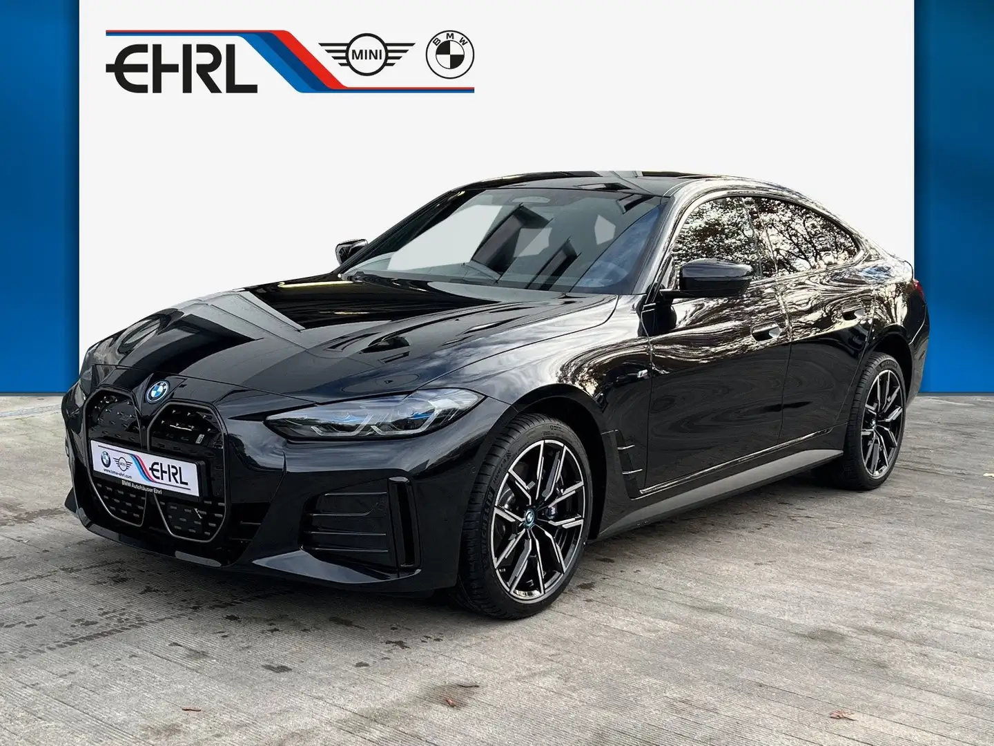BMW i4 eDrive40 M Sport Pro Laser*HUD*RFK*Pano*HiFi h&k Noir - 1