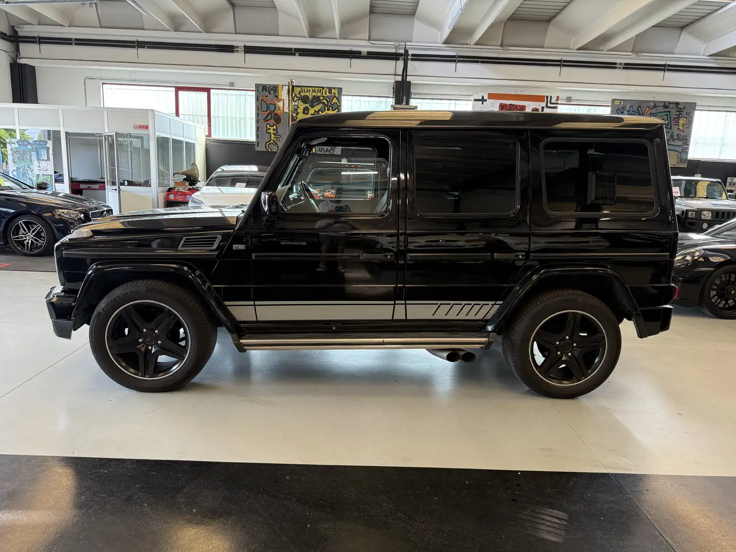 Mercedes-Benz G 500 V8 SW lungo auto ASI CRS 55 TOTAL BLACK AMG Nero - 1