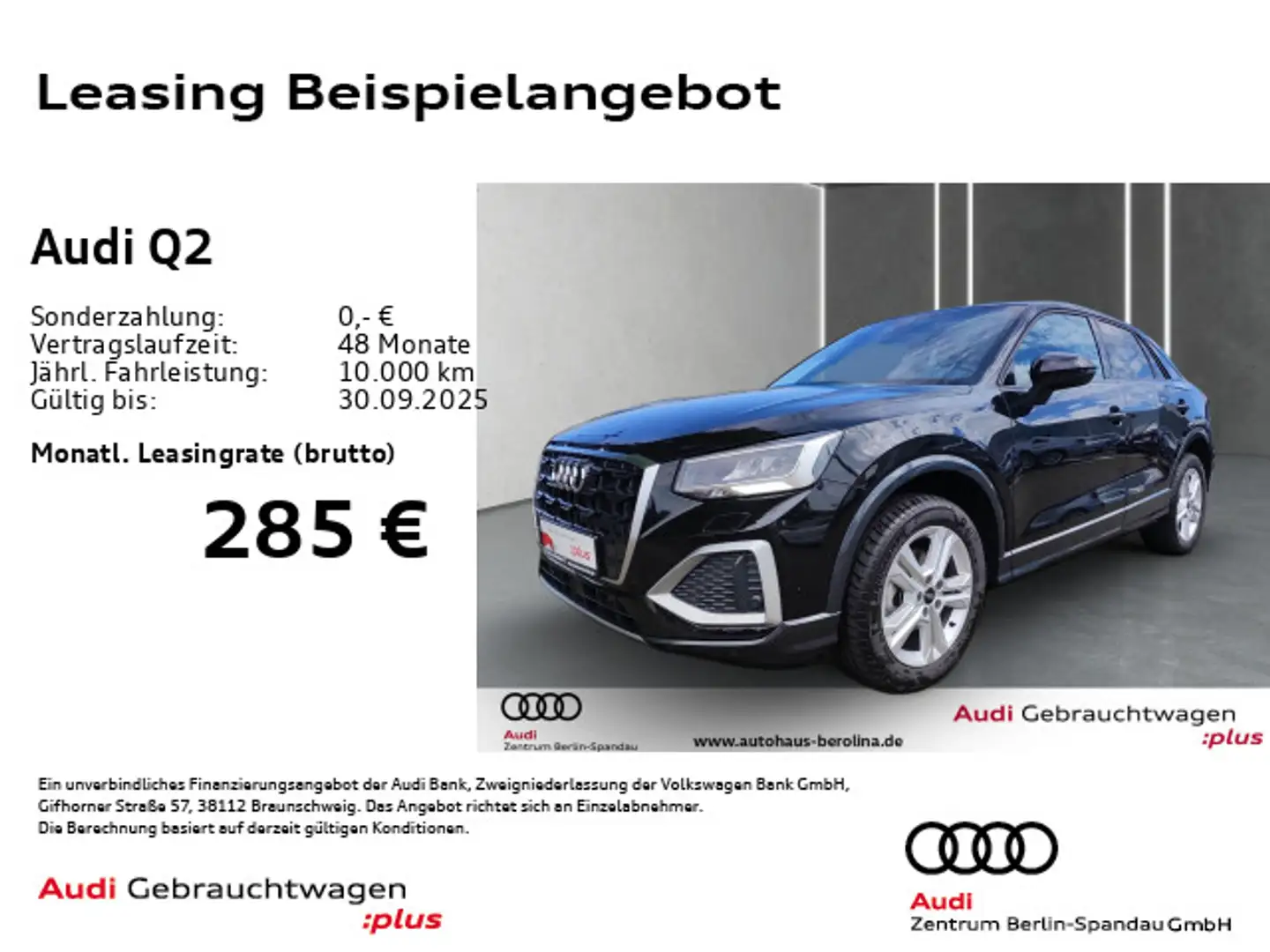 Audi Q2 35 TFSI Adv. *AHK*LED*GRA*PDC*SHZ* Schwarz - 1