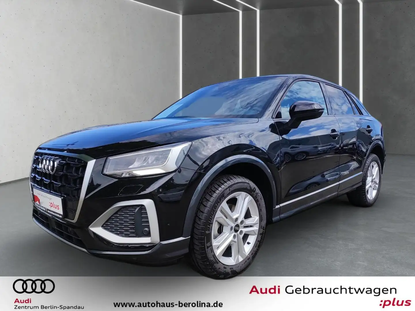 Audi Q2 35 TFSI Adv. *AHK*LED*GRA*PDC*SHZ* Zwart - 2