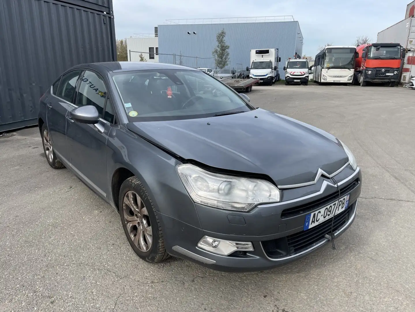 Citroen C5 C5 HDi 136 FAP Exclusive Gris - 2