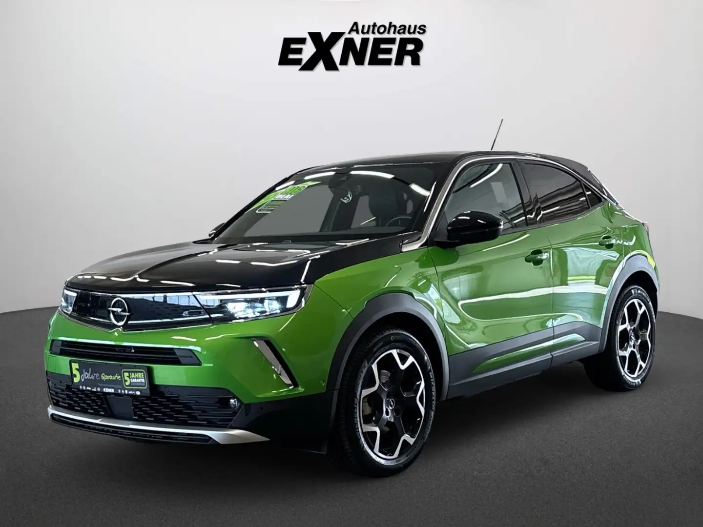 Opel Mokka-E ULTIMATE LED+Navi+SHZ+Winterp.+Kam.+LM Grün - 2