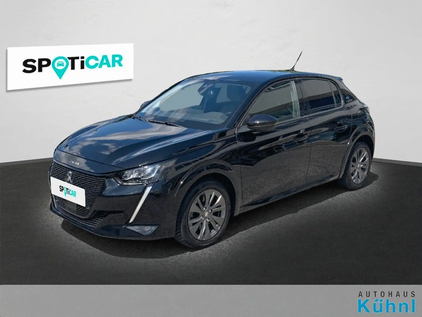 Peugeot 208 E-208 Allure Elektro 136 Batterie 50 KWh Schwarz - 1