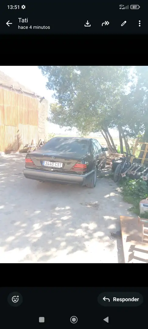 Mercedes-Benz S 300 300 SD Turbodiesel Schwarz - 2