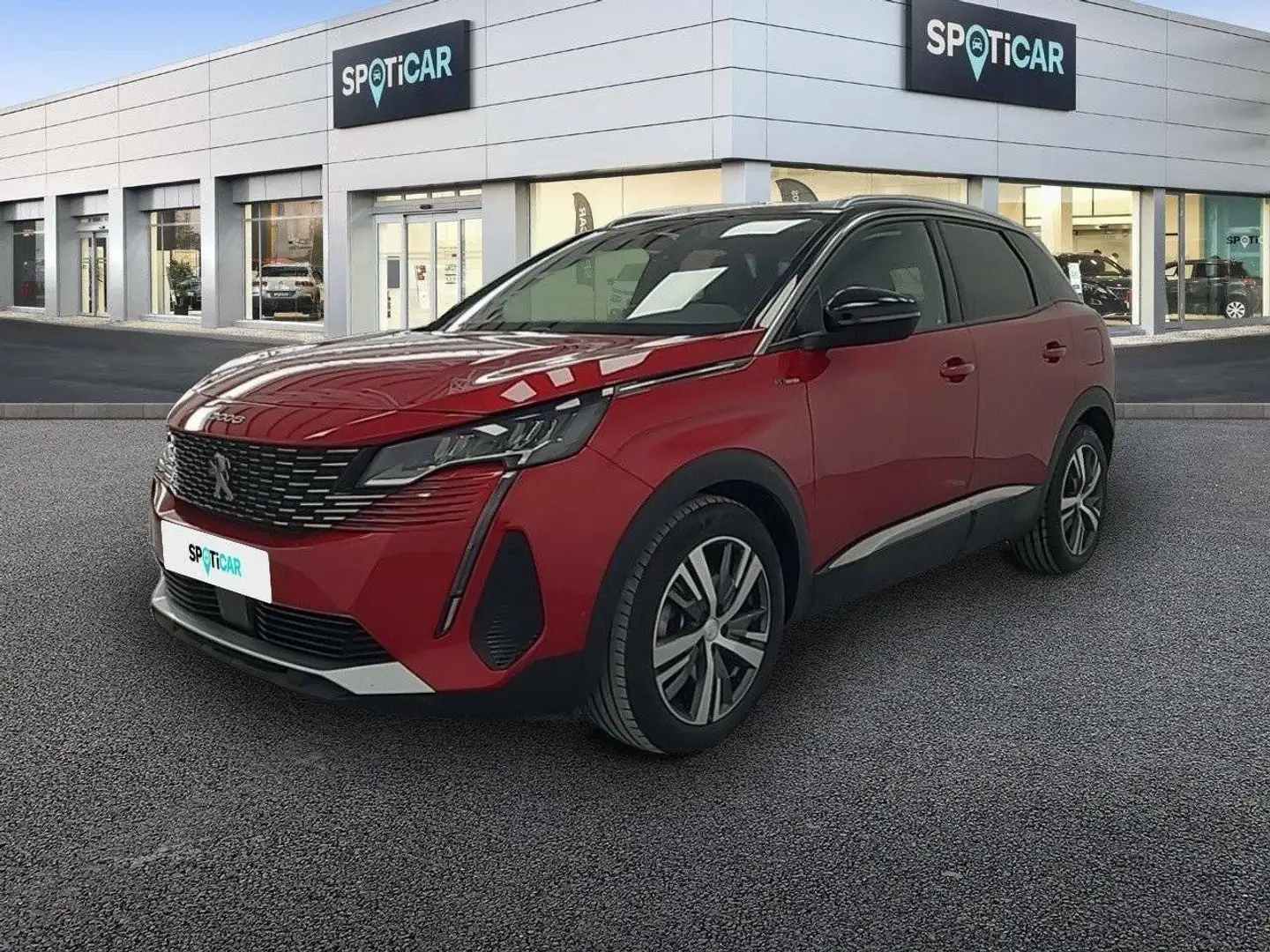 Peugeot 3008 225 e-EAT8 Allure Rojo - 1