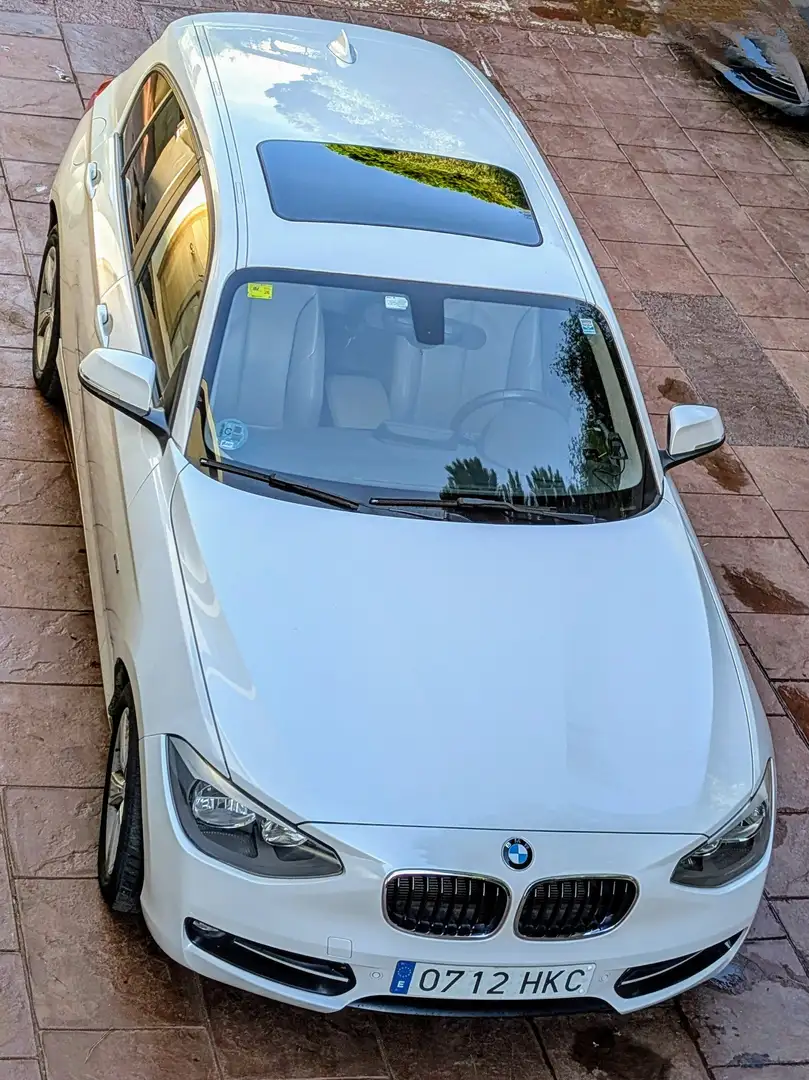 BMW 118 118i Linea Sport Blanco - 1