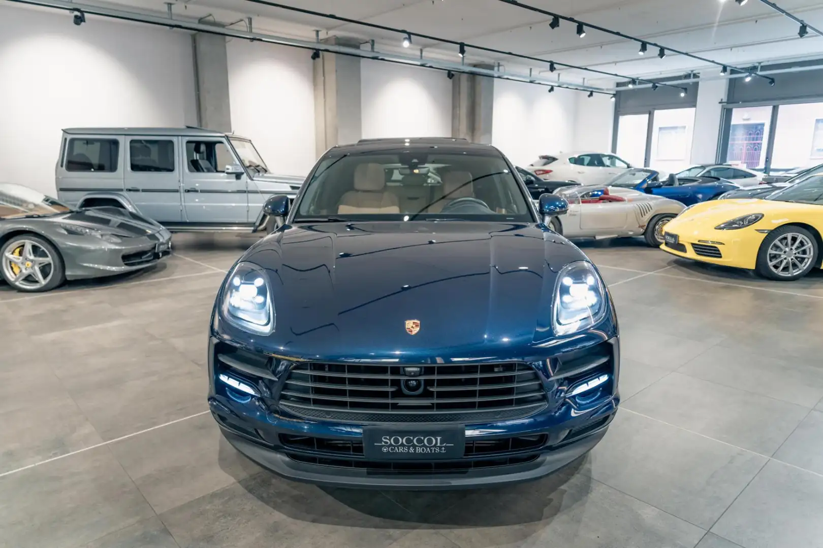 Porsche Macan 2.0*RADAR*TETTO APR*VENTILATI*APPLE*360' Blu/Azzurro - 2