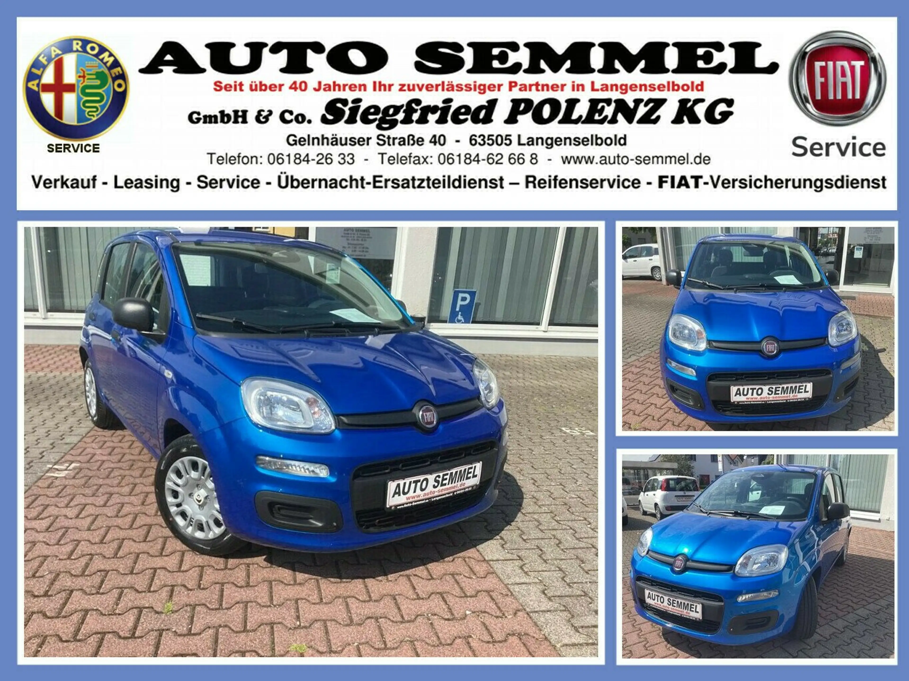 Fiat Panda Pandina Icon 1,0 Hybrid