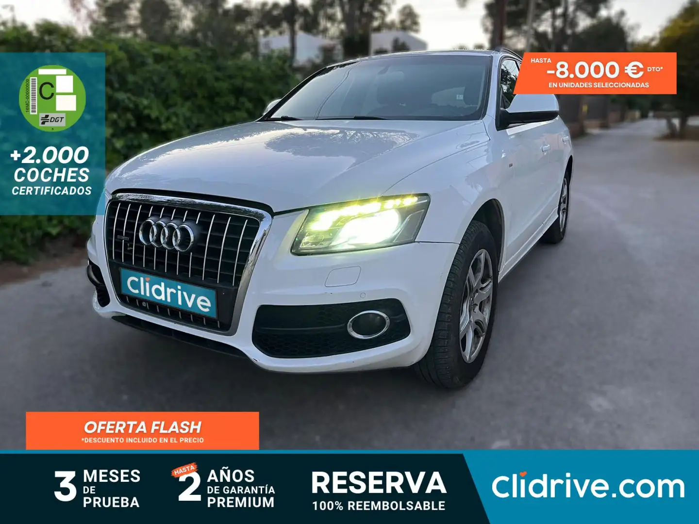 Audi Q5 2.0 TFSI quattro S-Tronic 211 Blanco - 1