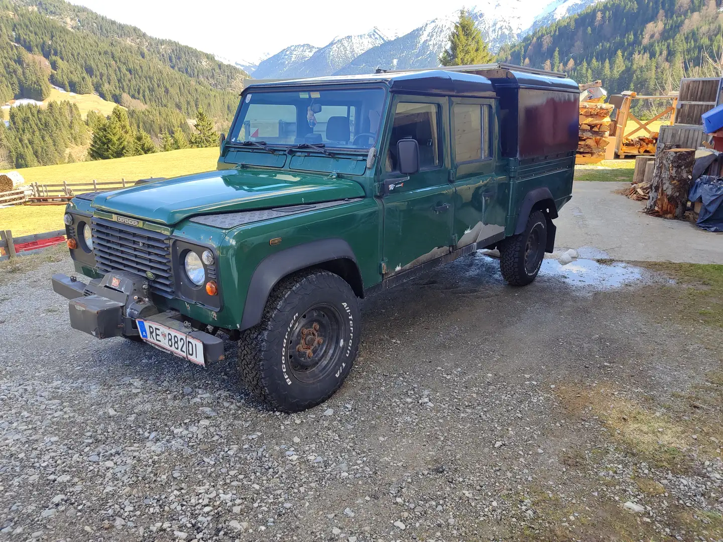 Land Rover Defender Defender 130 TD5 Grün - 1