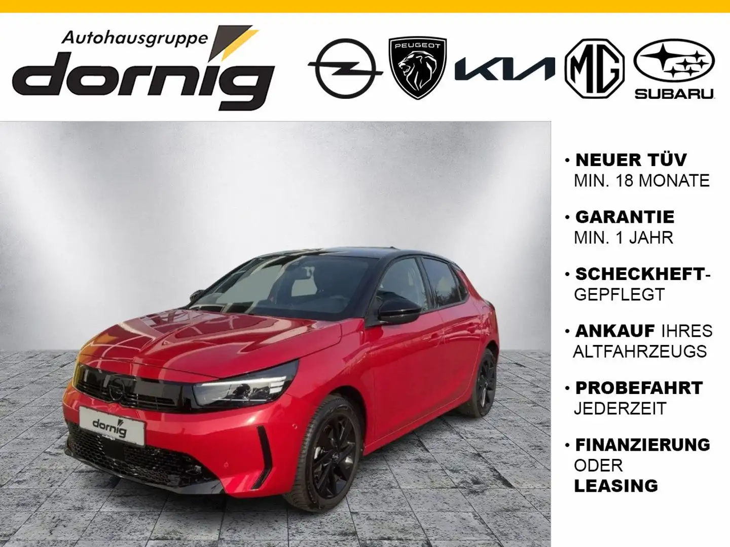 Opel Corsa F GS, LED, SHZ, Kamera Rot - 1