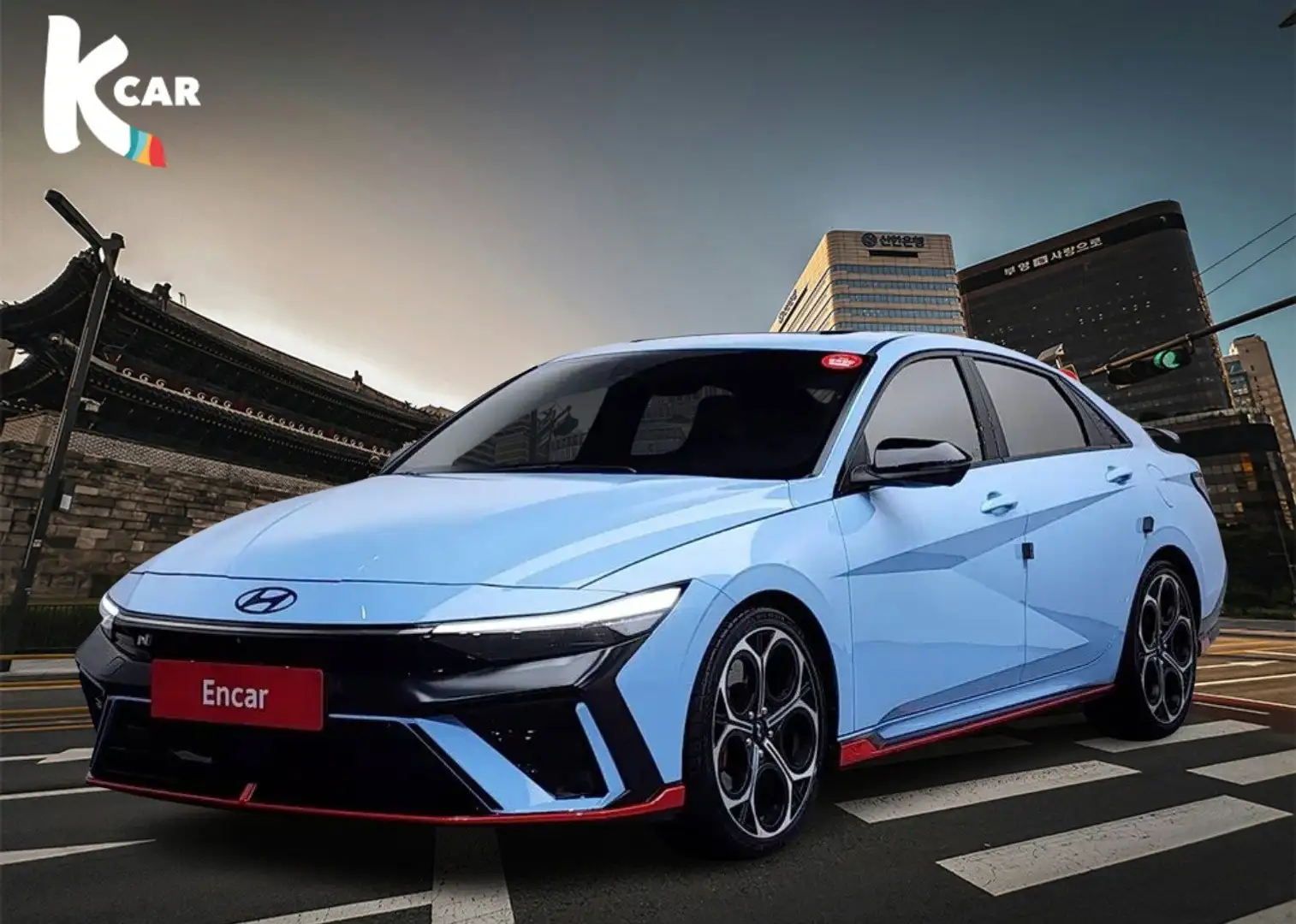 Hyundai ELANTRA N Performance 2.0 TGDI 8DCT - Koreaimport Blau - 1