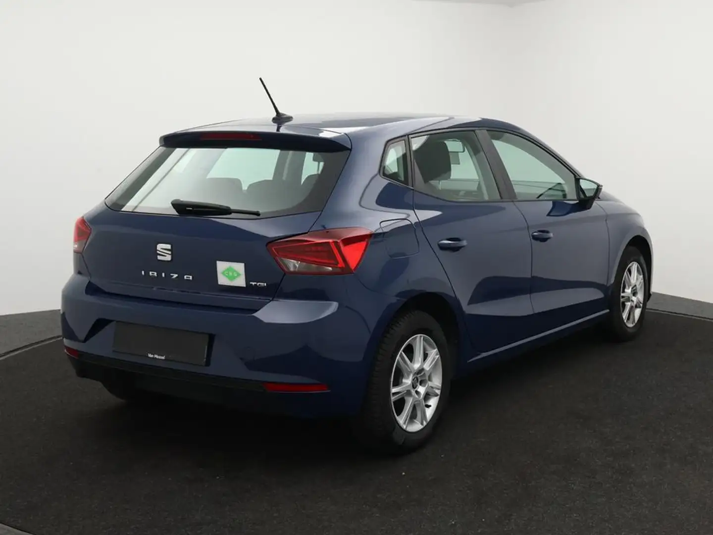 SEAT Ibiza Ibiza 5D Style 1.0TGI 90pk (CNG) 5v *NAVI*BLTH*CRU Modrá - 2