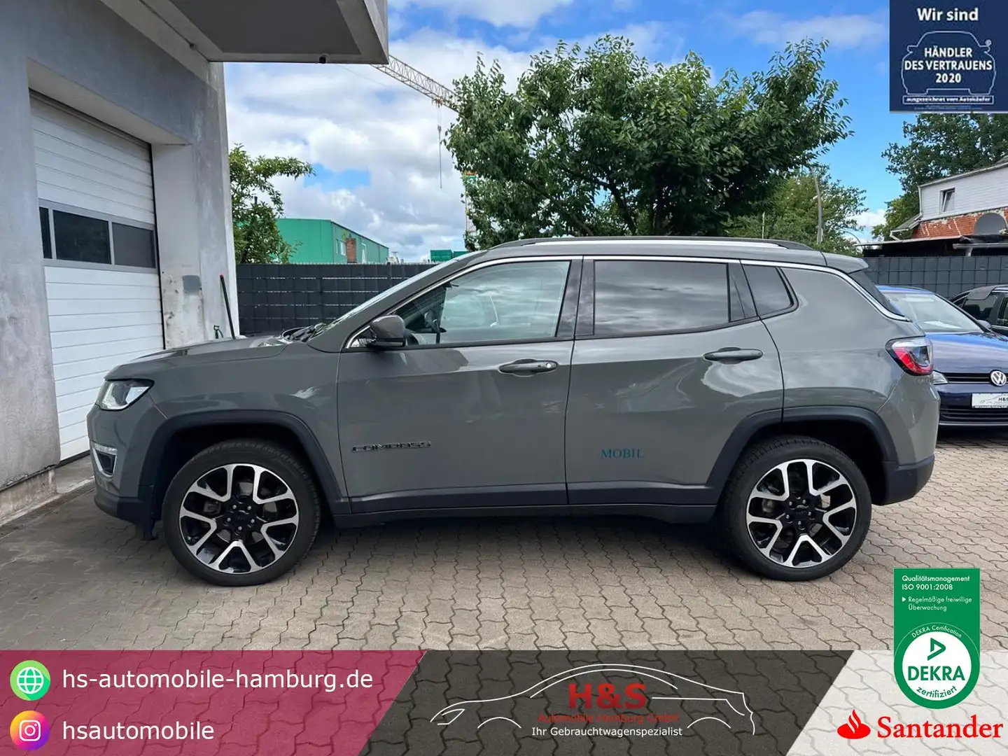 Jeep Compass Limited 4WD Schiebedach Gris - 1