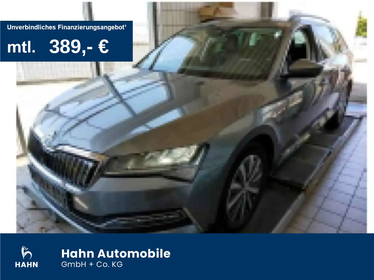 Skoda Superb Combi 1.4 TSI DSG Ambition Standh. Navi Grau - 1