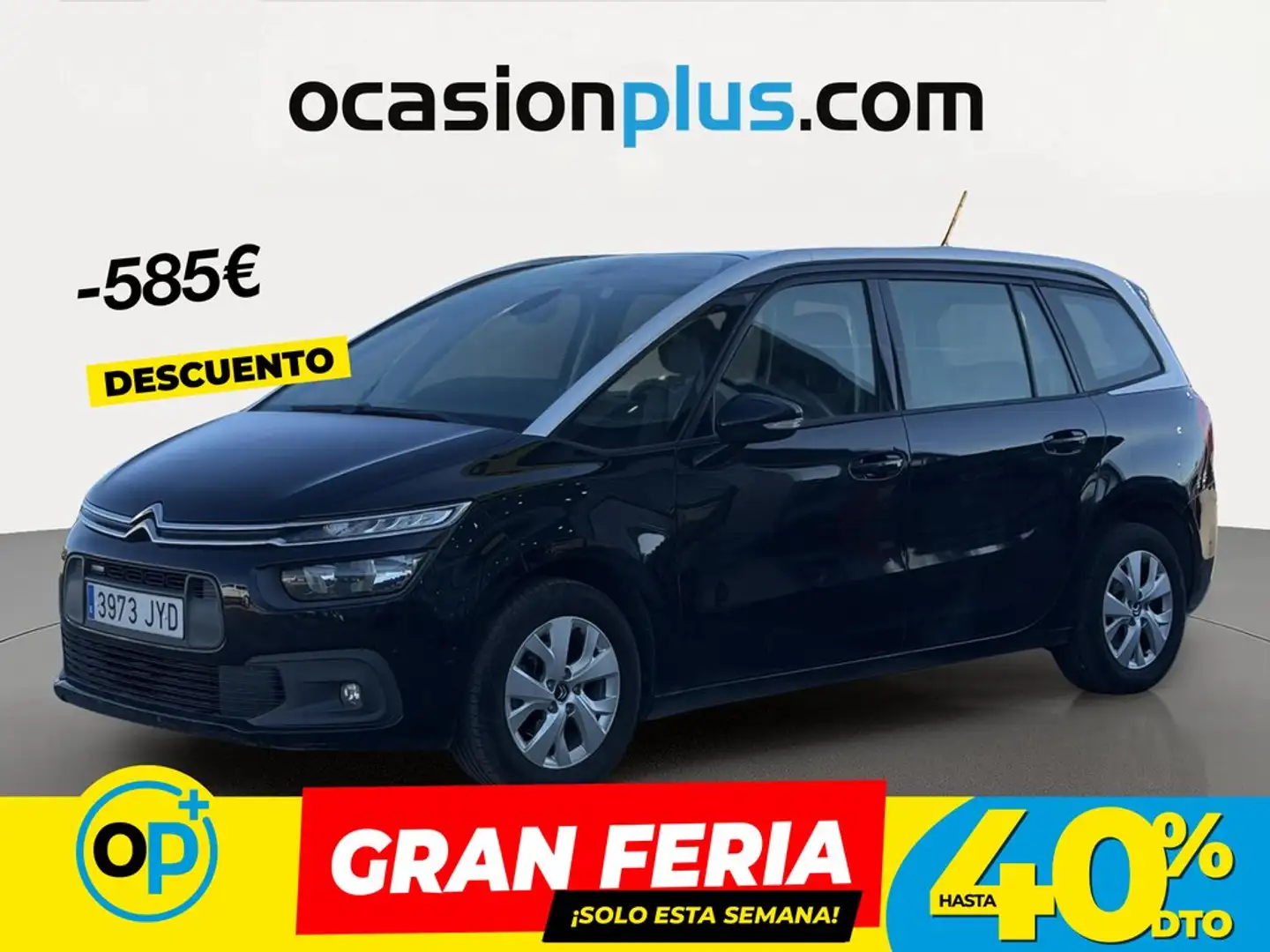 Citroen C4 Grand Picasso 1.2 PureTech S&S Live 130 Negro - 1