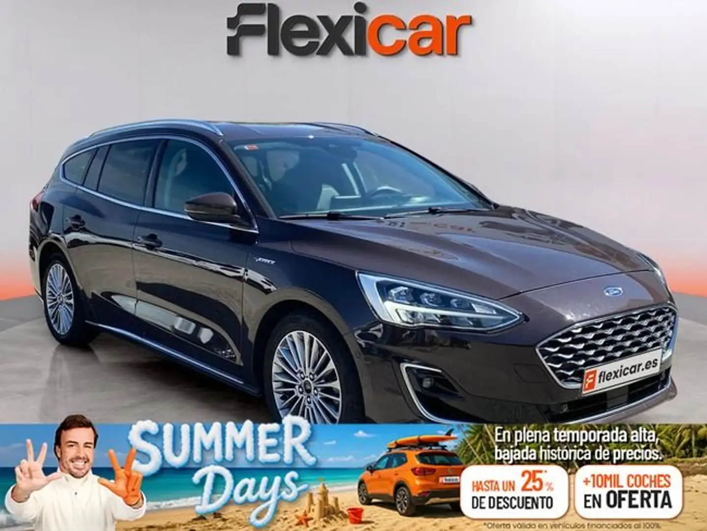 Ford Focus Vignale Sportbreak 1.0 Ecoboost Marrón - 1