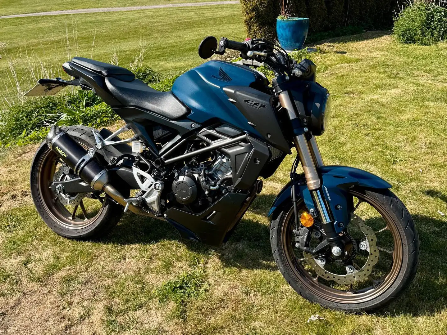 Honda CB 125 R Albastru - 2
