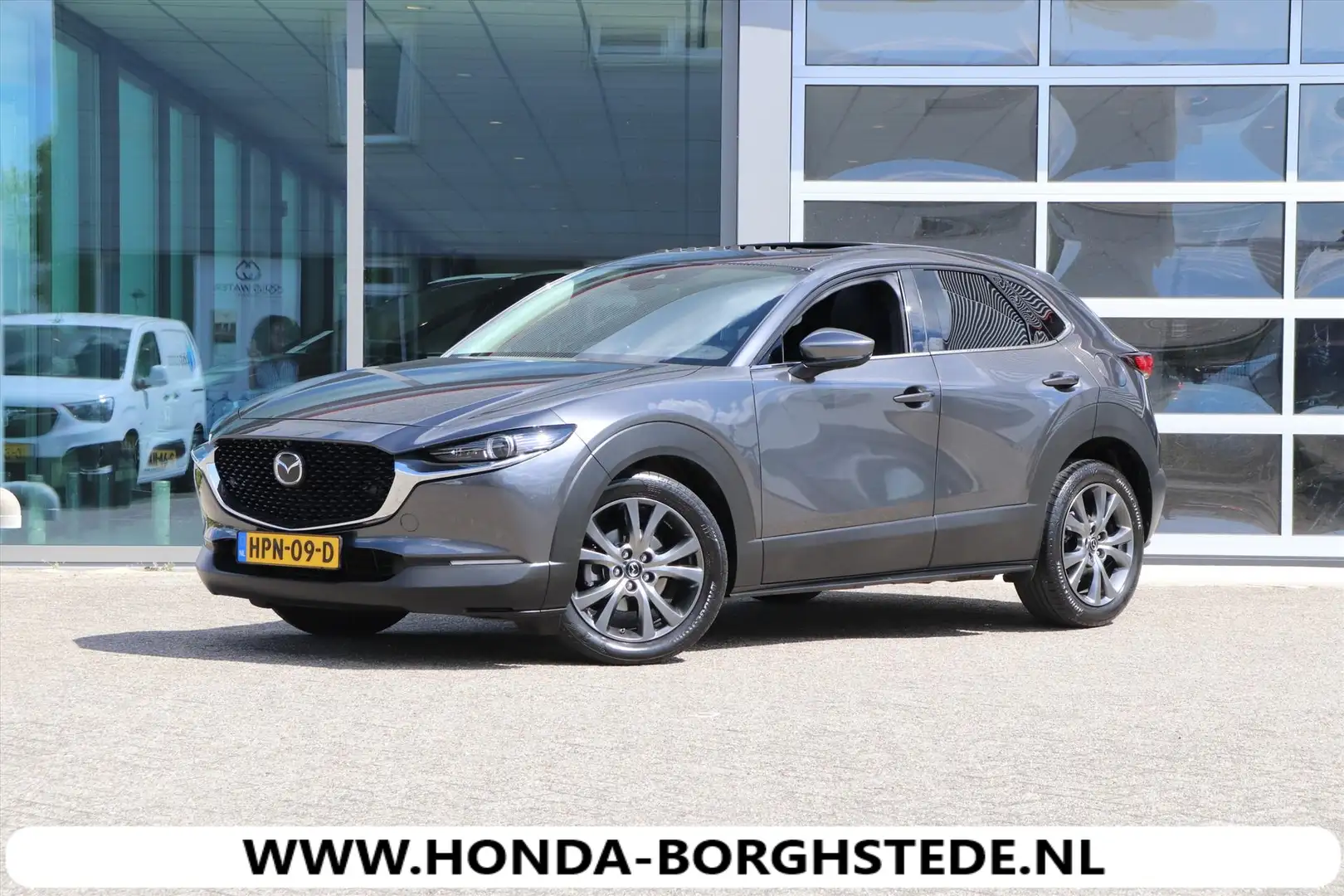 Mazda CX-30 E-Skyactiv X 186pk Aut Luxury.leder Grijs - 1