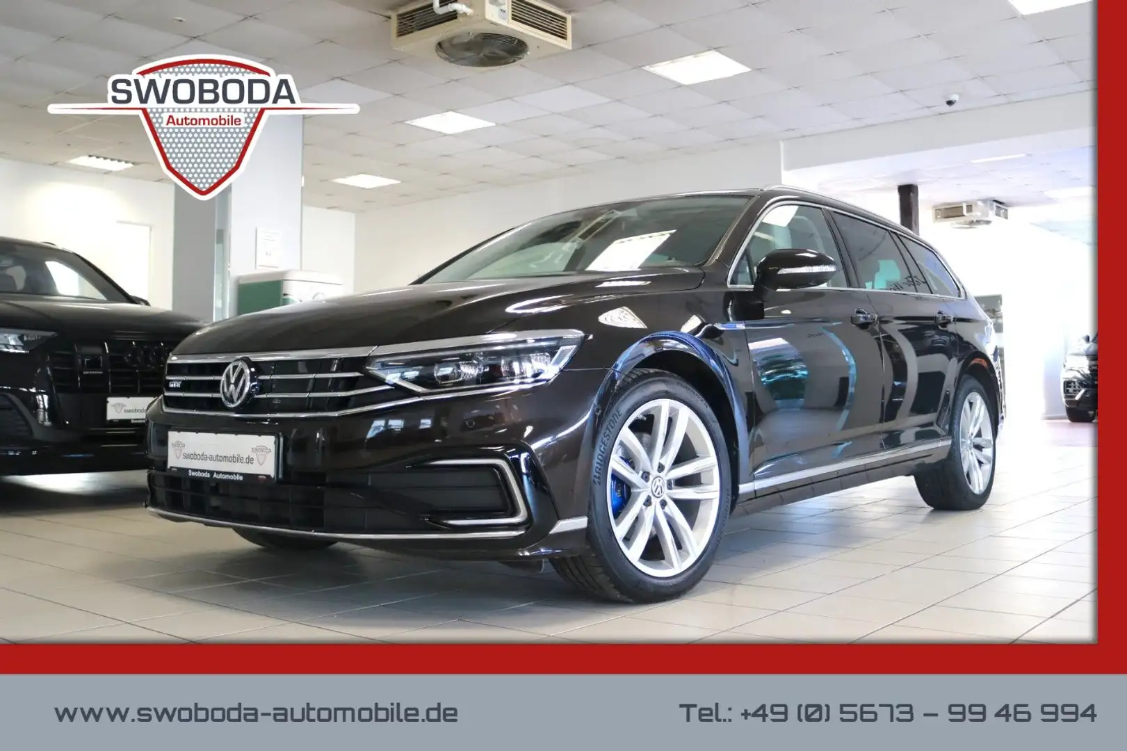 Volkswagen Passat Variant Passat GTE R-Line DCC AHK HUD 360° STHZ Pano Marrón - 1