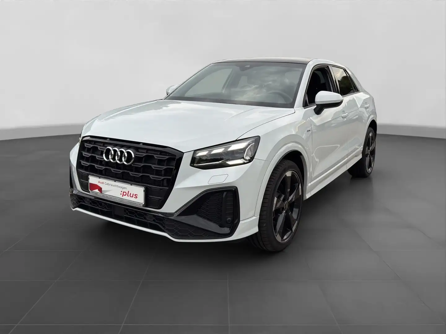 Audi Q2 35 TDI 2x S LINE LM19 FEINNAPPA PANO SONOS Weiß - 2