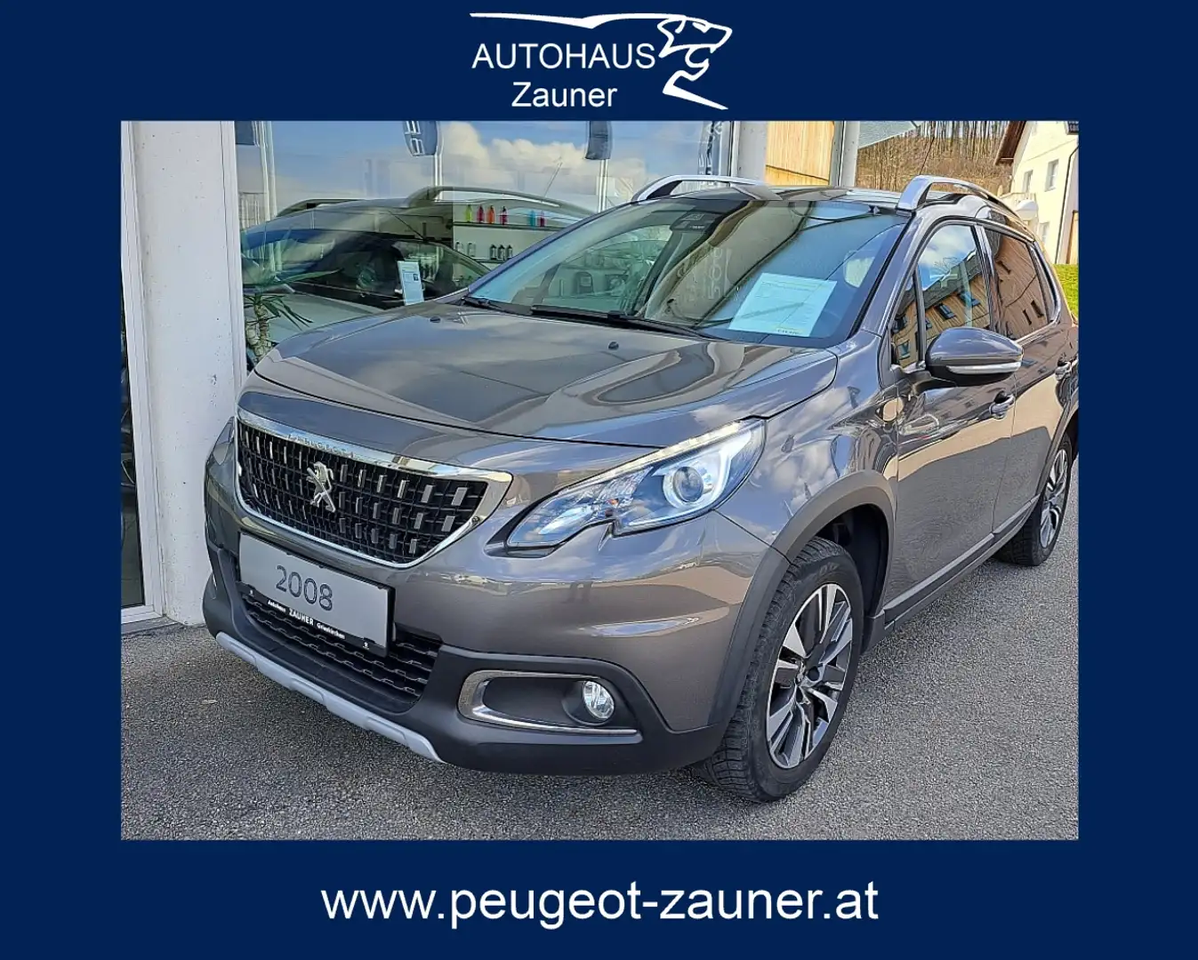 Peugeot 2008 1,2 PureTech 110 S&S Allure Grau - 1