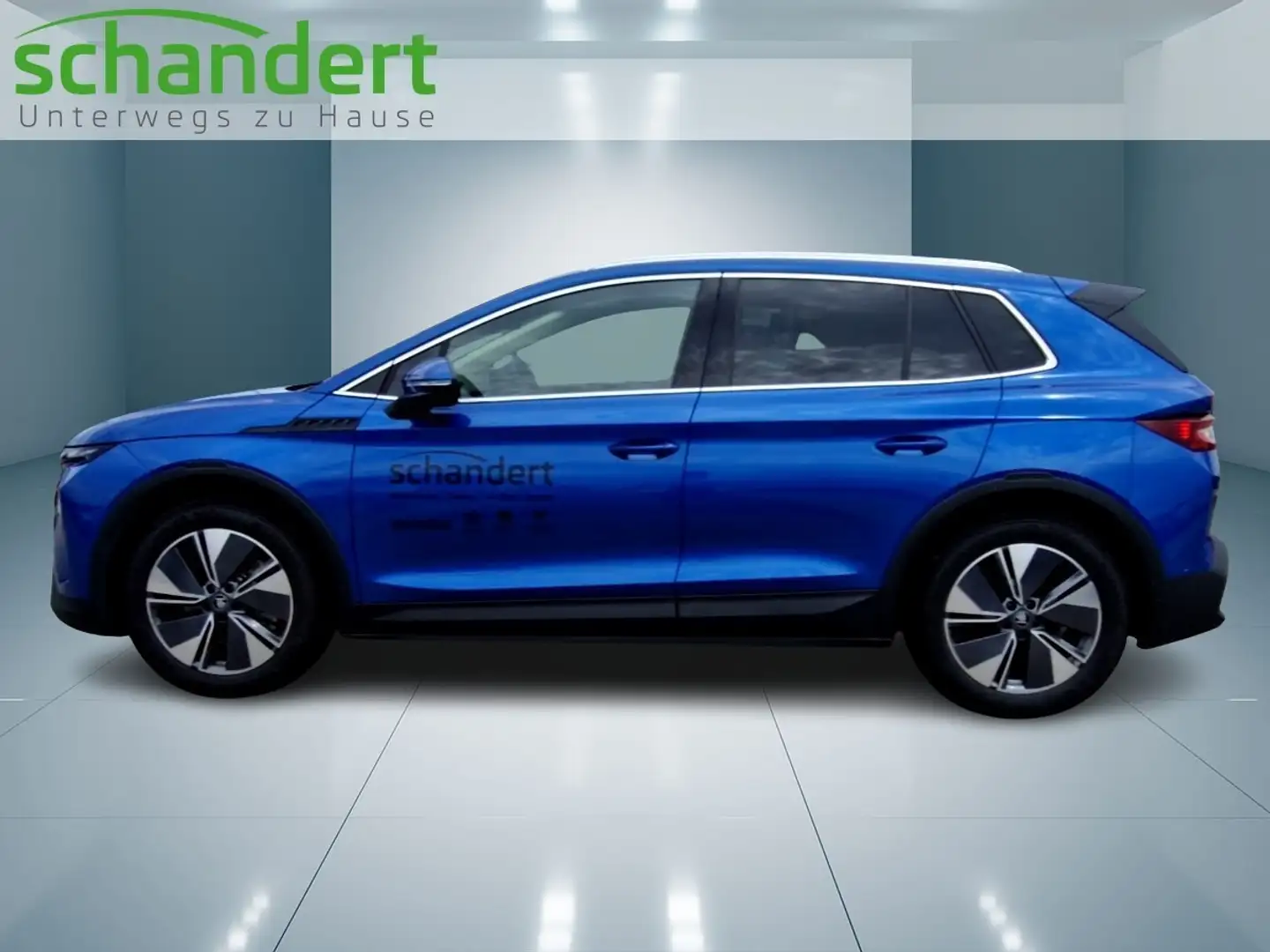 Skoda Elroq 85  Suite MATRIX/HUD/CANTON/4xSHZ/AHK/NAVI Blau - 2