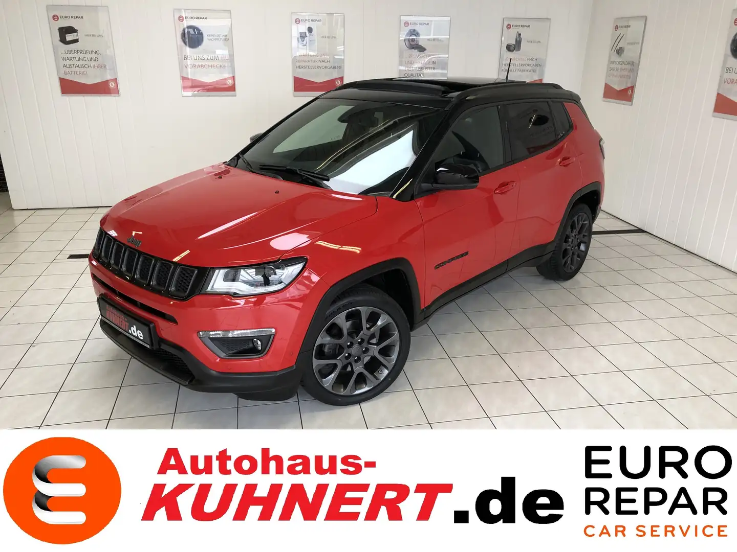 Jeep Compass 🤩 Black Weeks 🤩 Panoramadach Automatik S Rot - 1