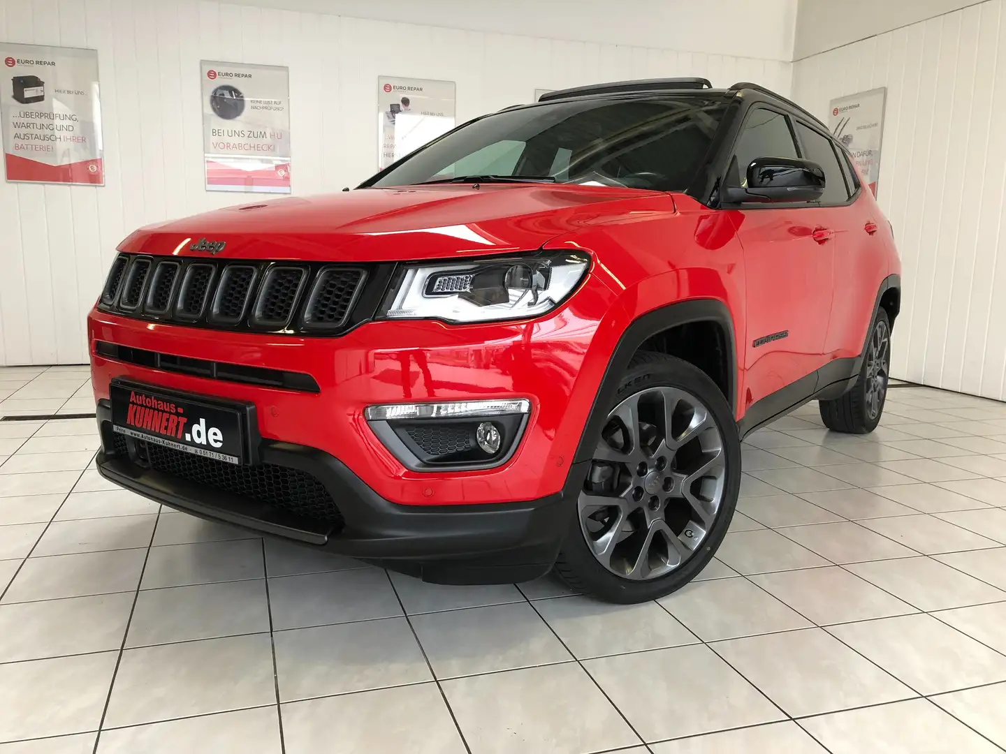 Jeep Compass 🤩 Black Weeks 🤩 Panoramadach Automatik S Rot - 2
