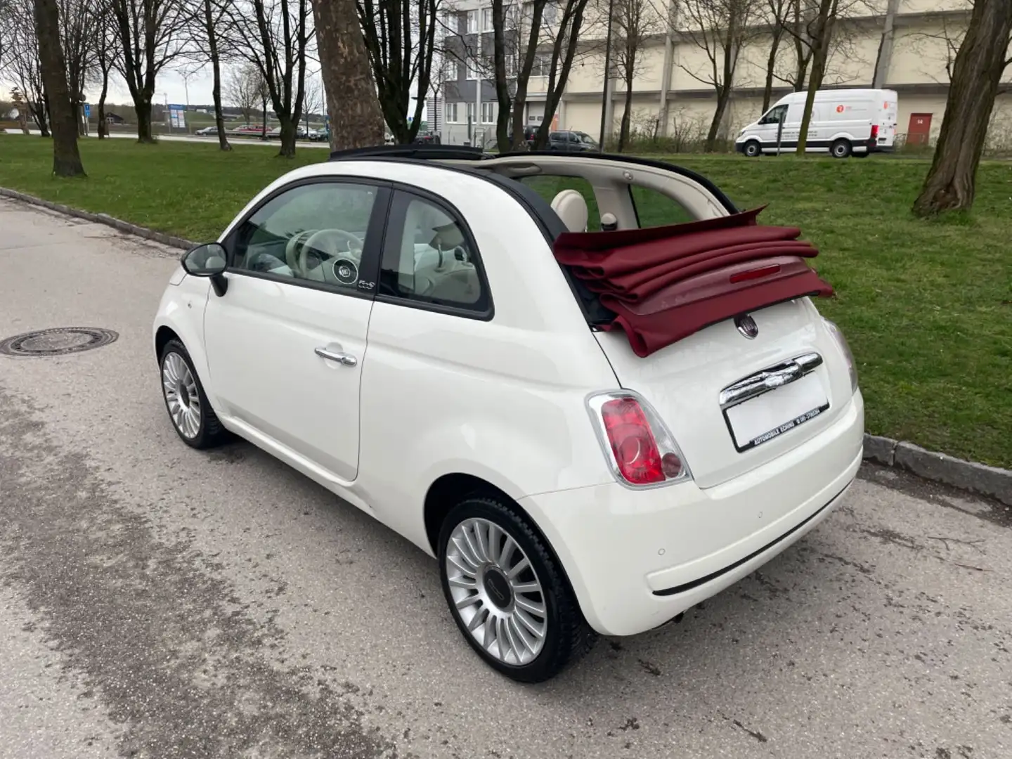 Fiat 500C 1.2 Pop Cabrio*El.Verdeck*EU5*Tüv 11.2025* Weiß - 2