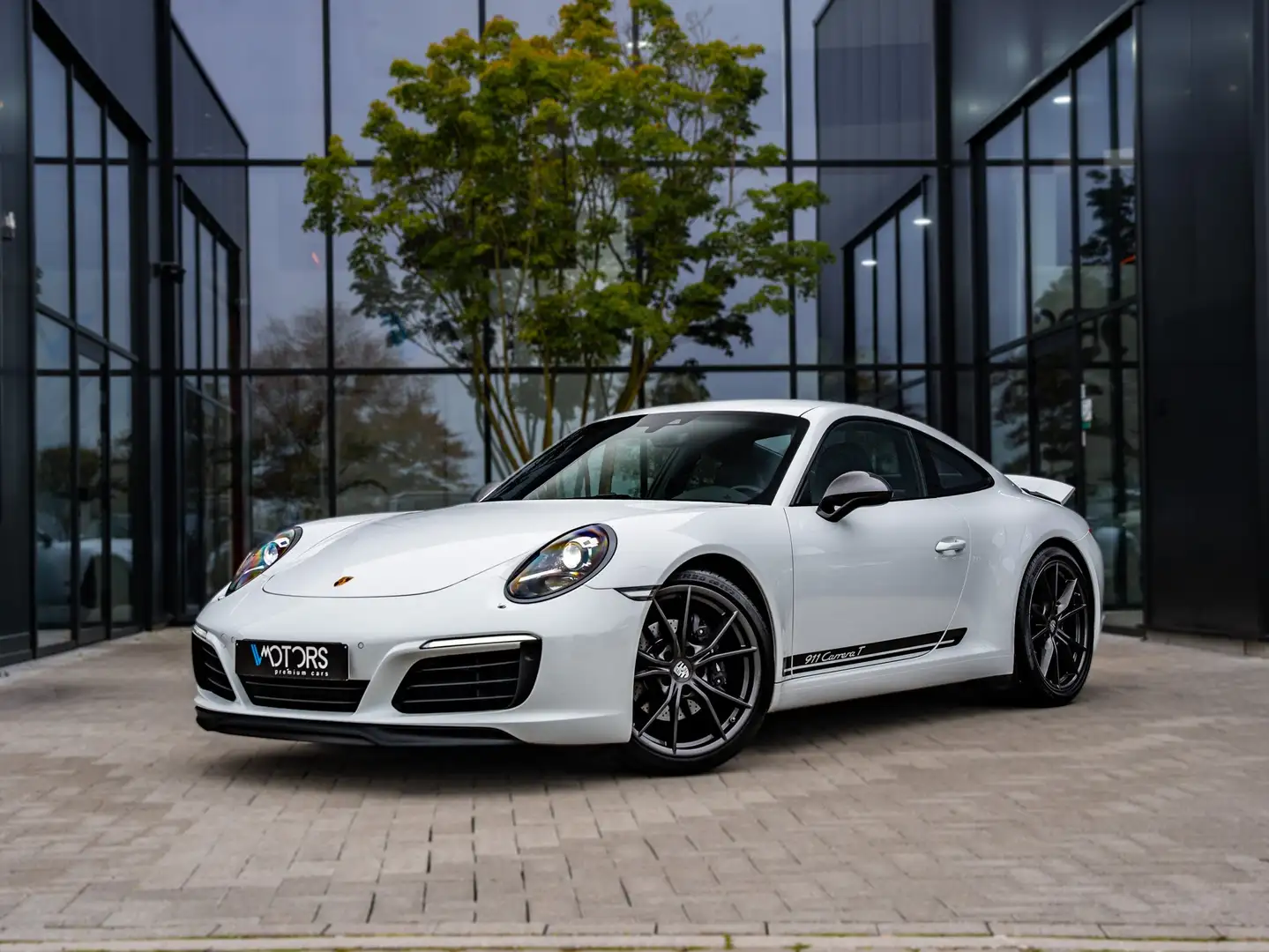 Porsche 991 911 Carrera T PDK - Sport Chrono - Sportuitlaat Blanc - 1