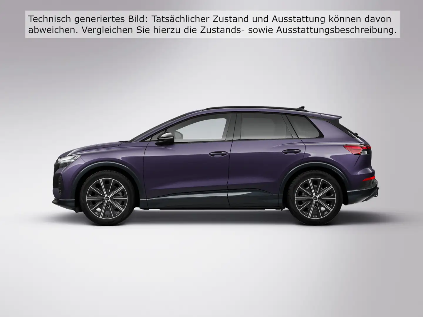 Audi Q4 e-tron 45 S line*AR-HUD*Matrix*Virtual*Navi+* Violett - 2