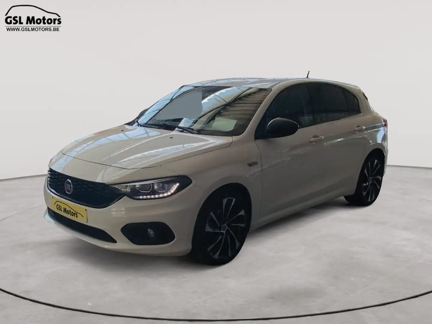Fiat Tipo 1.4Turbo 120cv blanc10/17 91899km Airco GPS Cruise Blanc - 1