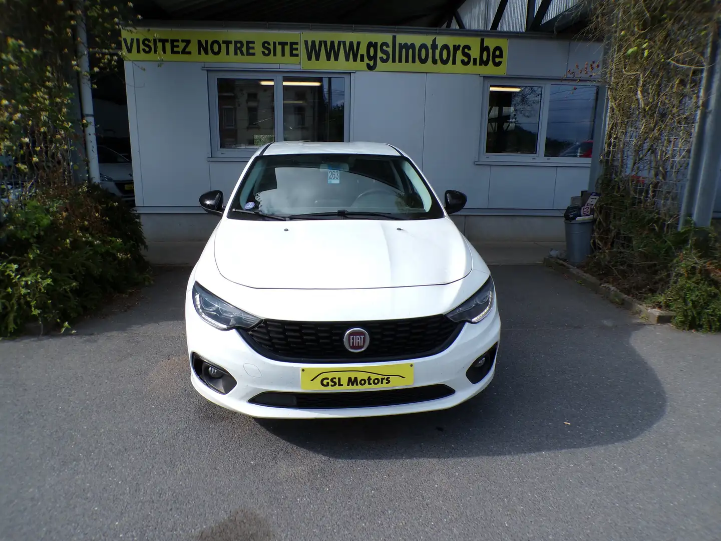 Fiat Tipo 1.4Turbo 120cv blanc10/17 91899km Airco GPS Cruise Blanc - 2
