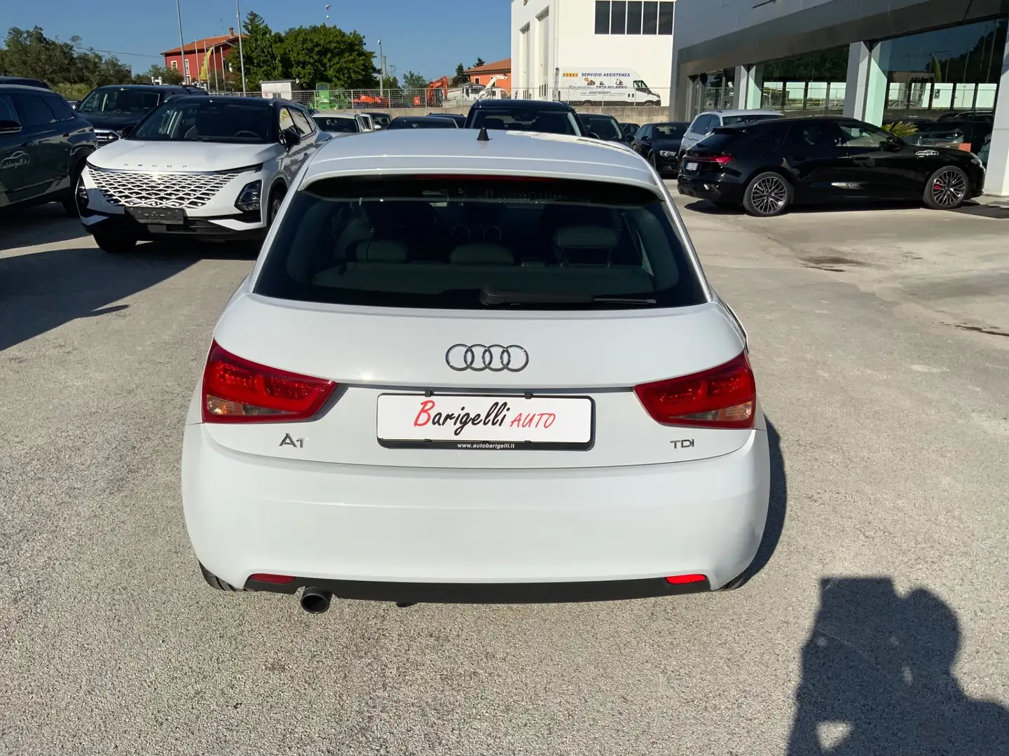 Audi A1 SPB 1.6 TDI S tronic Ambition Bianco - 2