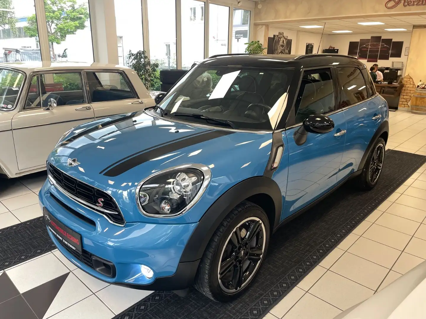 MINI Cooper S Countryman Navi*Xenon*Autom.*BMW Scheck Modrá - 1