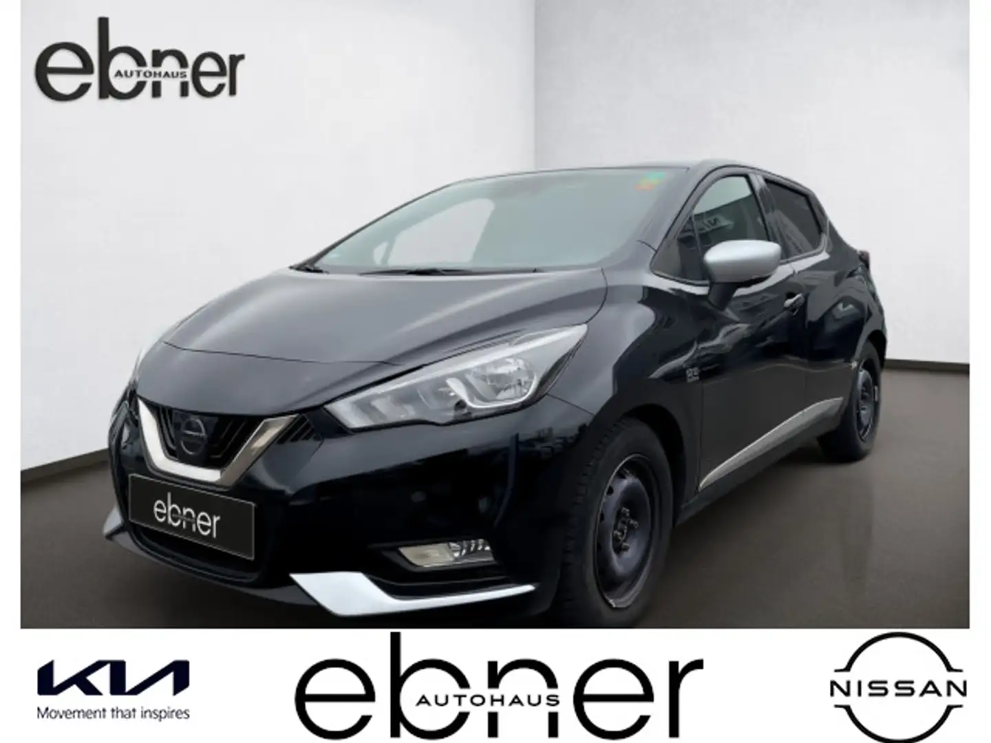 Nissan Micra 0.9 IG-T Tekna | Sitzheizung | Bluetooth | Schwarz - 1
