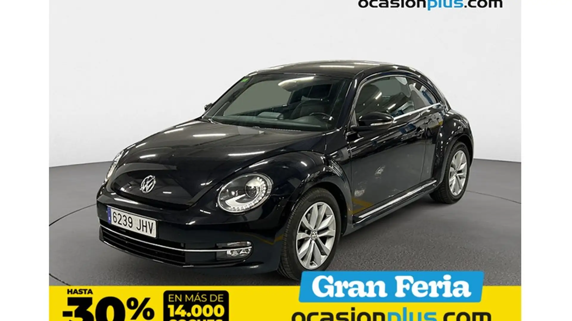 Volkswagen Beetle 1.6TDI Design 105 Negro - 1