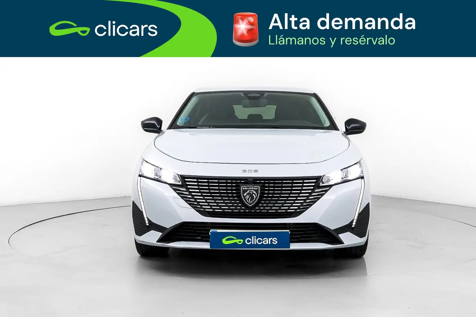 Peugeot 308 1.2 Hybrid Allure 136 e-DCS6 Blanco - 2