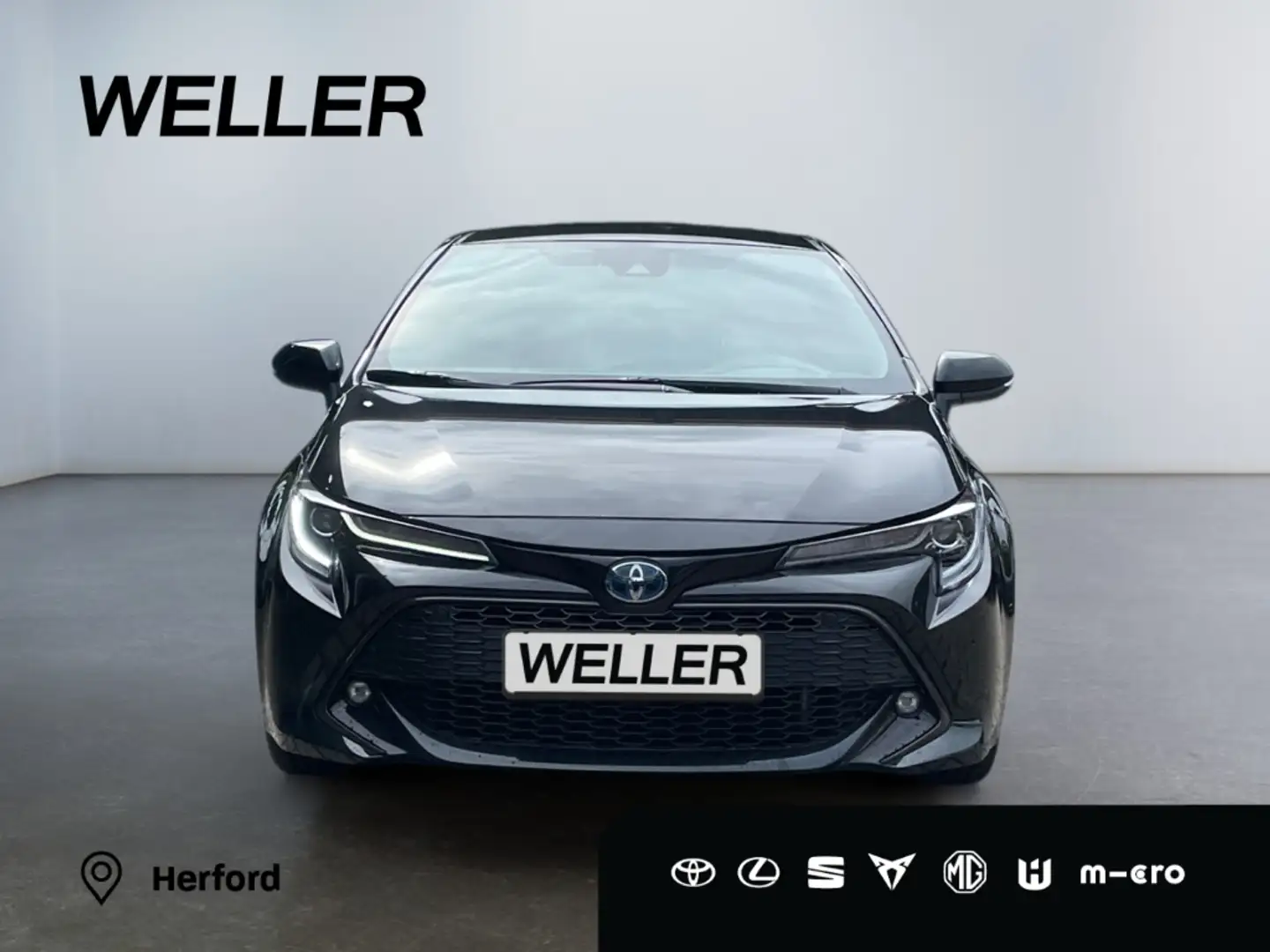 Toyota Corolla 1.8 Hybrid Team D *LED*CarPlay*RCAM*TWA* Schwarz - 2