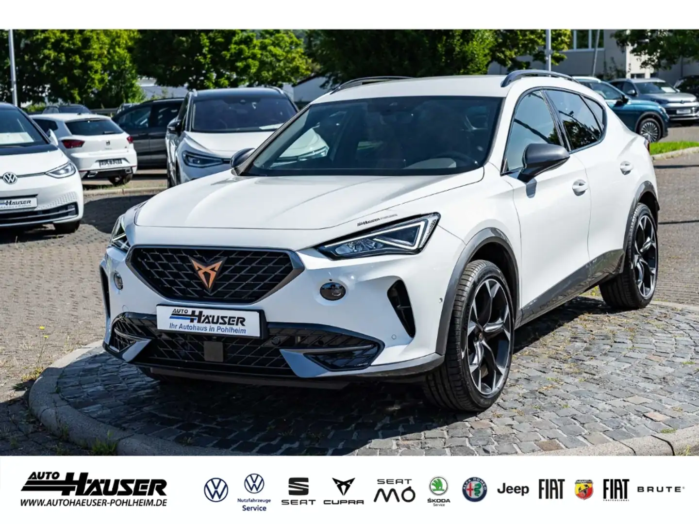 CUPRA Formentor 1.5 TSI DSG BEATS VIRTUAL NAVI KAMERA PARK ACC FUL Weiß - 1