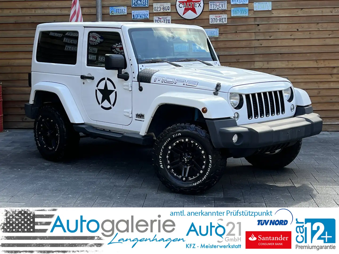 Jeep Wrangler Sonderausgabe 2,8L AHK 4x4 Navi SHZ Weiß - 1